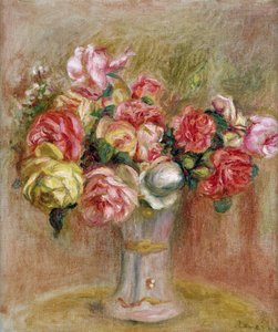 Rose in un vaso di Sèvres